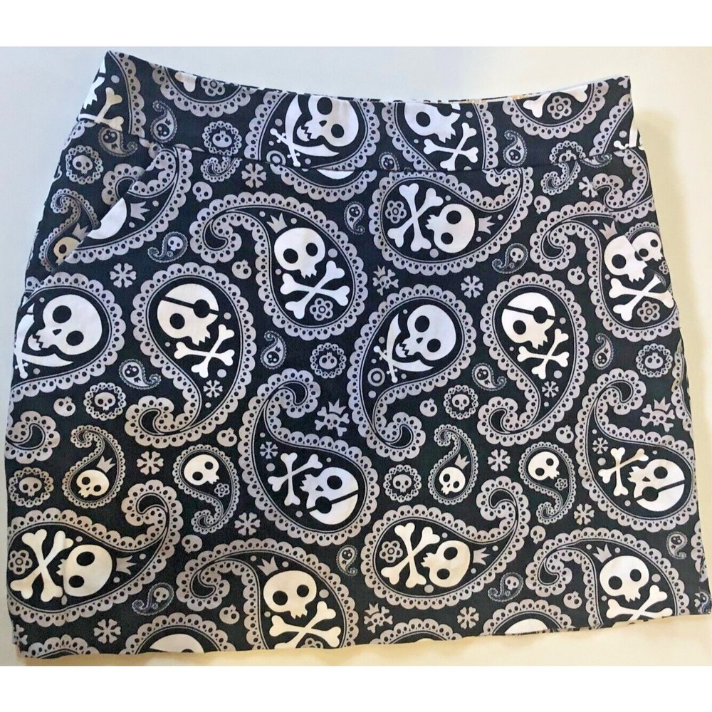 Loudmouth Ladies Golf StretchTech Women's Skort Size US 4 Shiver Me Timbers